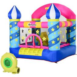 Outsunny Kids Magic Bouncy Castle