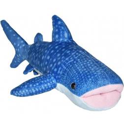 Wild Republic 23477 Soft Living Ocean Mini Blue Whale, Cuddly Toy, 40 cm, Multi