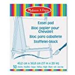 Melissa & Doug Art Essentials Easel Pad (17 x 20 inches) With 50 Sheets of White Bond Paper