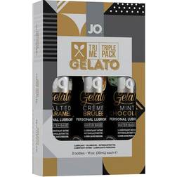 System JO Flavored Lubricant Tri Me Gelato (3 pcs)