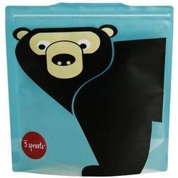 3 Sprouts Bear Sandwich Bag 2-pack