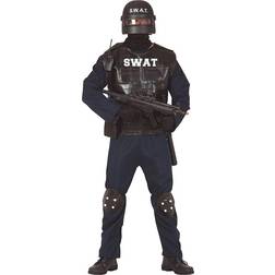 Fiestas Guirca SWAT Man Police Costume