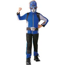 Rubies Rubie's Official Power Rangers, Beast Morphers Costume Blue Ranger Childs Classic Costume Large, 7-8 years