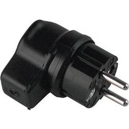 Bachmann 919.178 Safety plug Solid rubber Black IP44