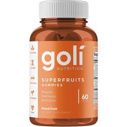 Goli Superfruit Gummies Mixed Fruit 60 pcs