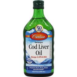 Carlson Labs Norwegian Cod Liver Oil 500 ml