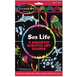 Melissa & Doug Scratch Art Activity Kit Sea Life