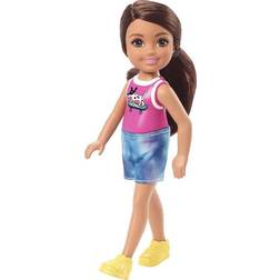 Barbie Chelsea & Friends Doll with Pink Dog Top (GXT40)
