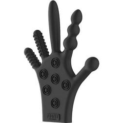 Fist It Silicone Stimulation Glove, Black, 195 g