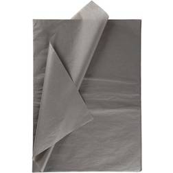 Creotime Tissue Paper, 50x70 cm, 17 g, dark grey, 25 sheet/ 1 pack