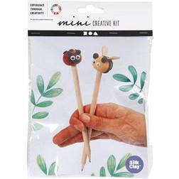 Silk Clay Mini Creative Kit, pencil tops, 1 set