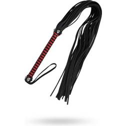 ZADO 20403441000 Leather Whip, 76 cm Length, Red, Black (Nero 001) One Size