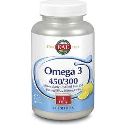 Kal Omega 3 Omega 3 Soya Lecithin (60 uds)