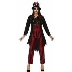 Fiestas Guirca Shaman voodoo witch costume for woman horror disguise