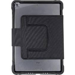OtterBox for Apple iPad 10.2" (7th gen 8th gen) Protective Folio with built in Screen Protector, UnlimitED Folio Series, Clear/Black Non-Retail Packaging