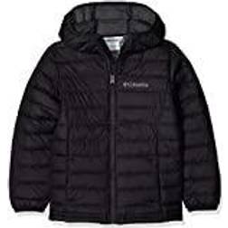 Columbia Boy's Powder Lite Hooded Jacket - Black