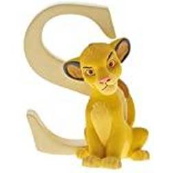 Disney Enchanting Collection Hand Painted Letter Ornament Simba The Lion King, S