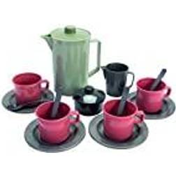 Dantoy Andreu Toys 12680 Coffee Set (4 People) In Net Recycling Kitchen Toys, Multicoloured