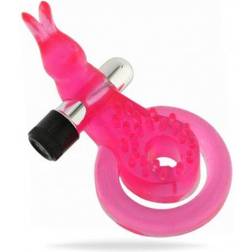 Seven Creations Cock and Ball Ring with Vibrator Rabbit, Pink