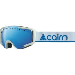 Cairn Next Spx3l Ski Goggles Mirror/CAT 3 Mat White Blue