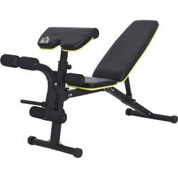 Homcom Multi-Functional Sit-Up Dumbbell Weight Bench Adjustable Home Gym