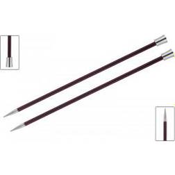 Knitpro KP47339 Zing: Knitting Pins: Single Ended: 40cm x 12.00mm, Aluminium, Multi-Colour, 12mm