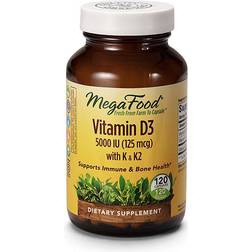 MegaFood Vitamin D3 5000iu 120 pcs