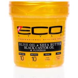 Eco Styler Olive Oil & Shea Butter Black Castor Oil & Flaxseed 473ml