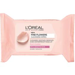 L'Oréal Paris L'Oréal Paris Fine Flowers Sensitive Skin Cleansing Face Wipes x 25
