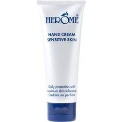 Herôme Hand Cream Sensitive . provides optimal daily care for sensitive skin. Ideal after use of disinfectants 75ml