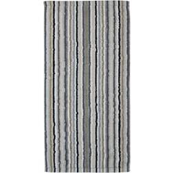 Cawö Lifestyle Stripe Guest Towel Grey (50x30cm)
