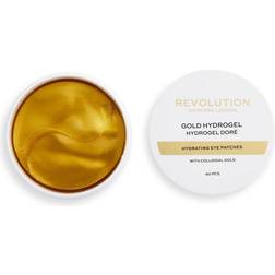 Revolution Beauty Gold Hydrogel Hydrating Eye Patches 60-pack