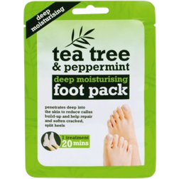Tea Tree Deep Moisturising Peppermint Foot Pack 1 pair