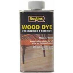 Rustins Wood Dye Woodstain Dark Teak 0.25L