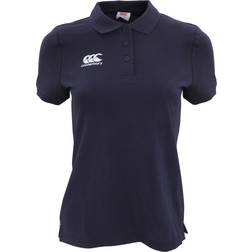 Canterbury Women's Waimak Short Sleeve Pique Polo Shirt - Navy
