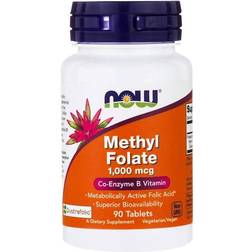 Now Foods Methyl Folate- 1.000 mcg (90 tablets)