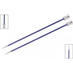 Knitpro Knit Pro KP47300 Zing: Knitting Pins: Single Ended: 35cm x 4.50mm, 4.5mm, Purple