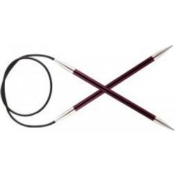 Knitpro Knit Pro KP47073 Zing: Fixed Circular Knitting Pins: 6.00mm 40cm Purple