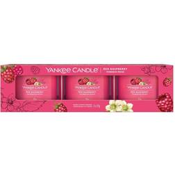 Yankee Candle Red Raspberry Tea Light Scented Candle 3pcs