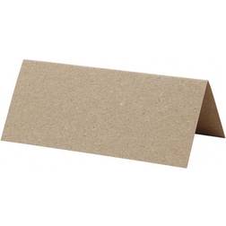 Place cards, size 9x4 cm, 220 g, natural, 20 pc/ 1 pack