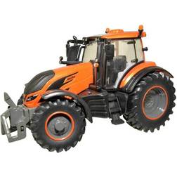 Britains 1:32 Metallic Orange Valtra T254 Collectable Tractor Toy for Farm Set, Tractor Toys Compatible with 1:32 Scale Farm Animals and Toys, Suitable for Collectors & Children from 3 Years