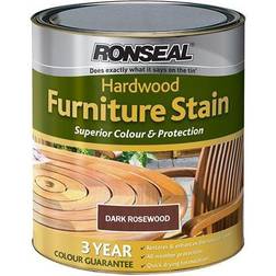 Ronseal Ultimate Protection Hardwood Garden Furniture Stain Woodstain Dark Rosewood 0.75L