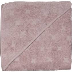 By Green Cotton Müsli Baby Towel with Hood 70x70cm Rose Wood