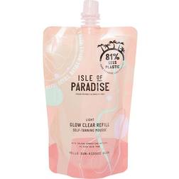 Isle of Paradise Glow Clear Self-Tanning Mousse Light Refill 288ml