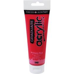 The Works Graduate Acrylic Paint Primary Red 120Ml