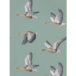 Sanderson Elysian Geese Wallpaper
