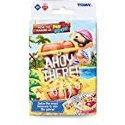 Tomy Ahoy There! Card Game, A Fast-Paced Family Card Game, Action Card Game for Boys and Girls, Card Board Games from 6, 7, 8, 9, Years and Up