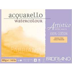 Fabriano -71-00313045 AEW BL 4CO 20F GF Watercolour Paper 30.5 x 45.5 cm Extra White