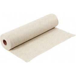 Creativ Company Craft Felt, W: 45 cm, thickness 1,5 mm, textured, 180-200 g, off-white, 5 m/ 1 roll