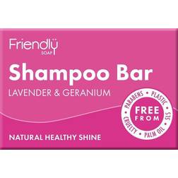 Friendly Soap Lavender & Geranium Natural Shampoo Bar 95g